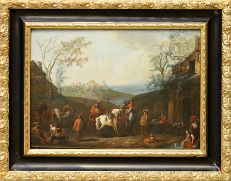 Philips Wouwerman — La sosta